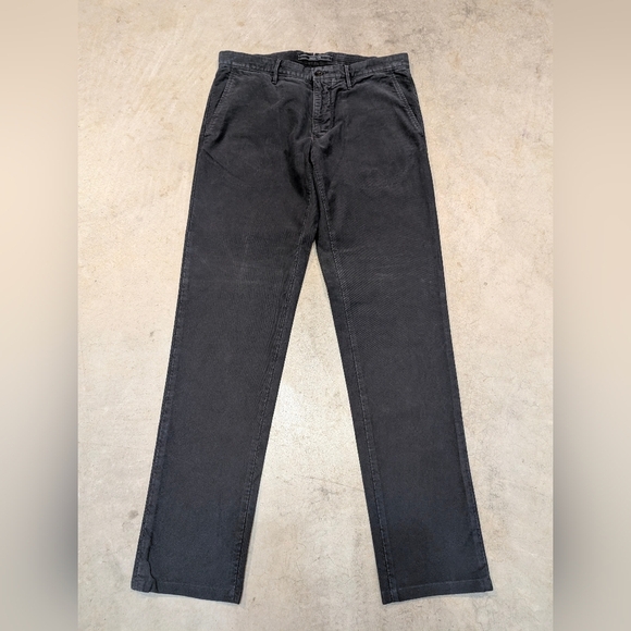 Incotex Chino Pants Tricochino Mens 32x32 Gray